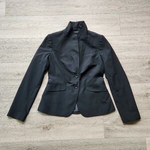 The Limited Black Collection Blazer Jacket Womens 6 Long Sleeve Buttons